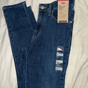Levi's Dark Blue Denim Jeans